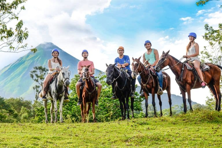 Horseback Ride & La Fortuna Waterfall