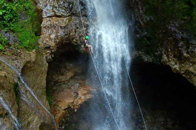 Waterfall Rappelling + ATV Adventure
