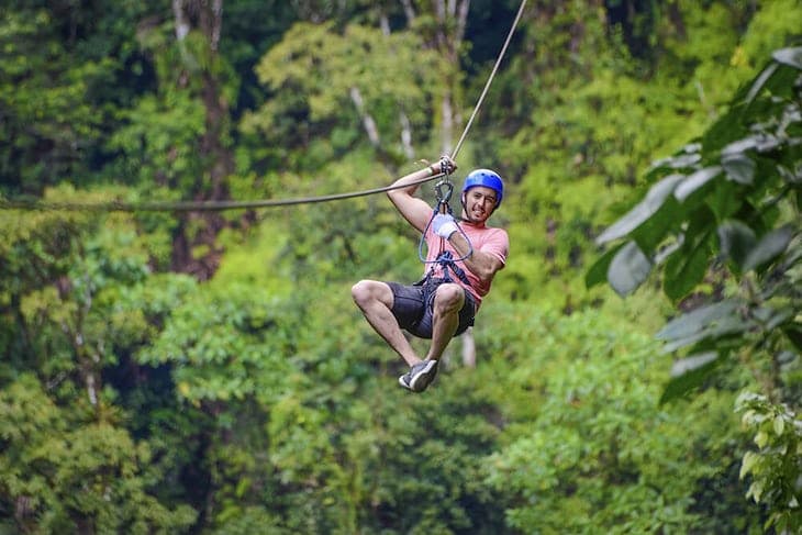 La Fortuna Waterfall 12 Ziplines